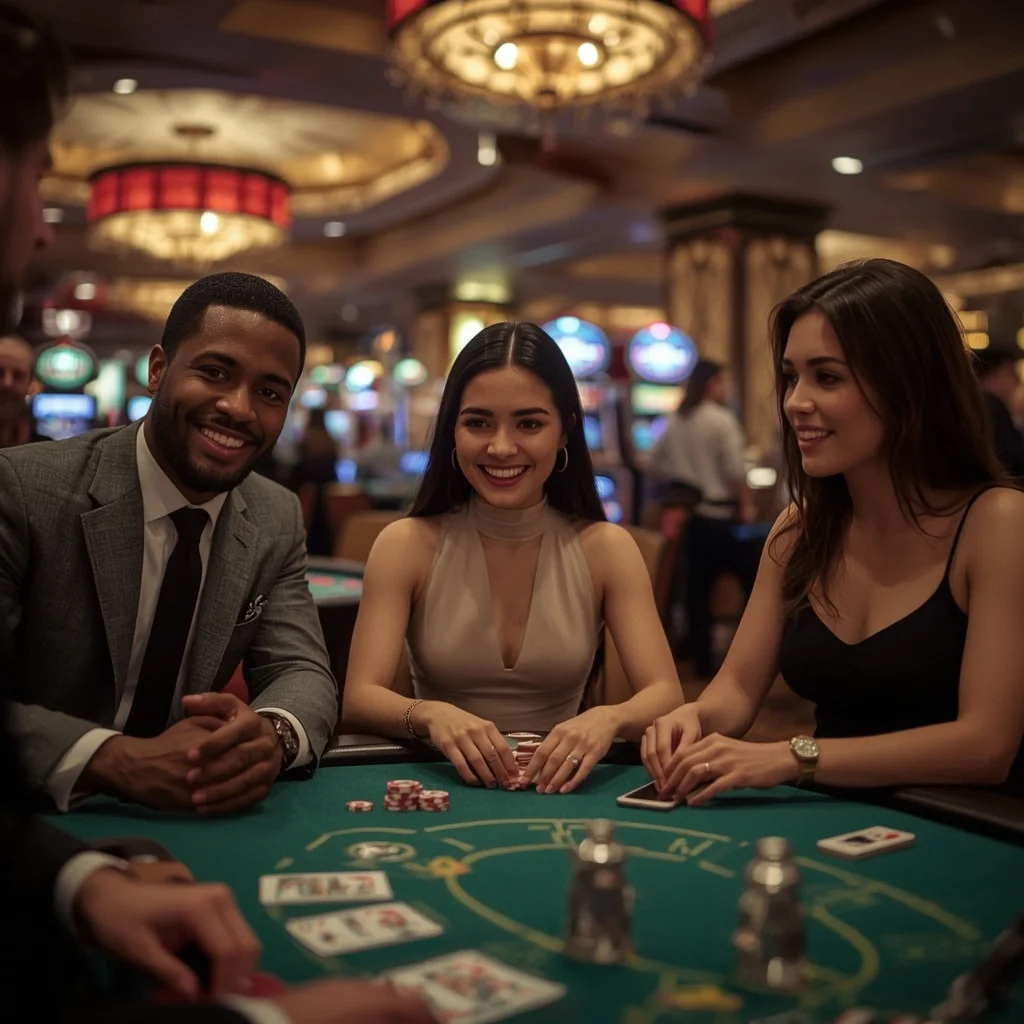 Table de blackjack sur AZUR CASINO