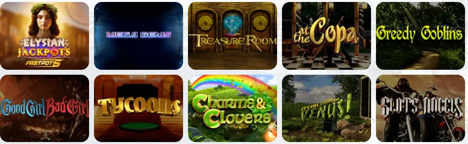 Les jackpots sur AZUR CASINO